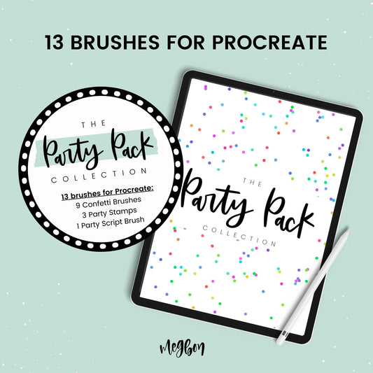 Party Pack Collection | Brushes for Procreate