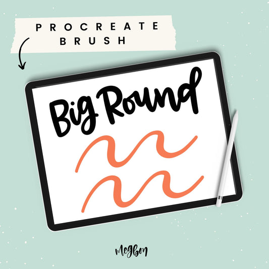 The Big Round Brush | Brush for Procreate