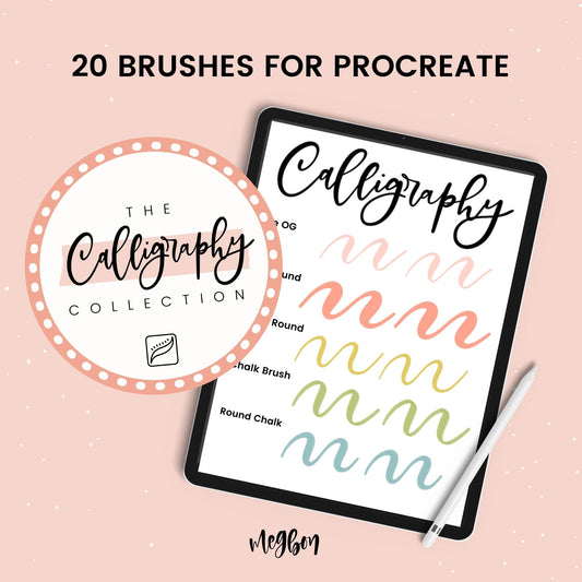 Calligraphy Collection | Brushes for Procreate