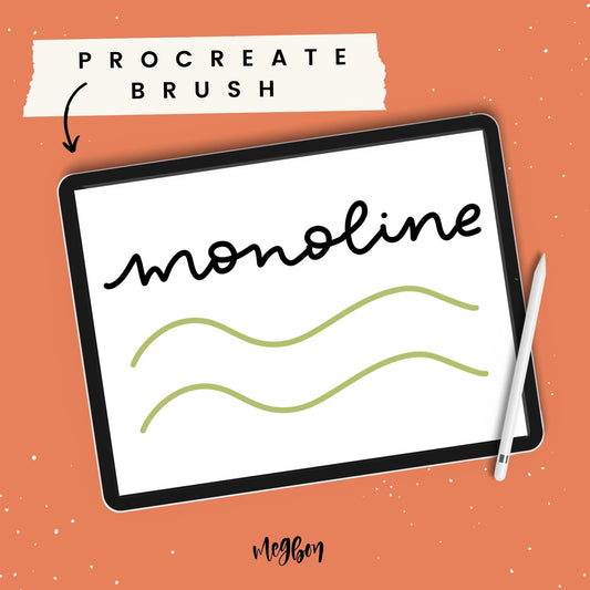 The Monoline | Brush for Procreate