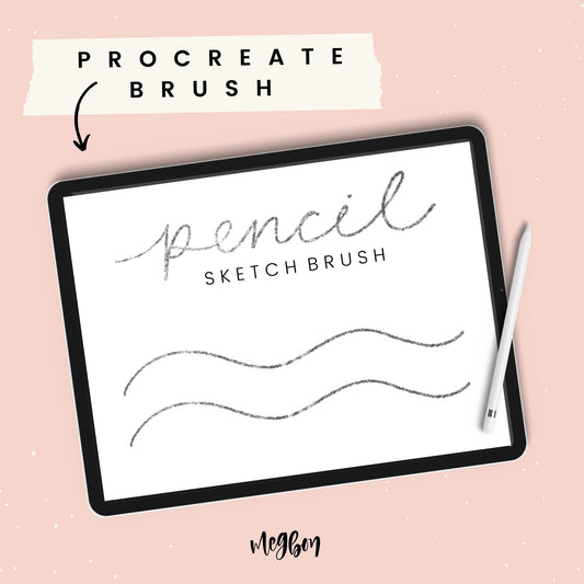 The Pencil Sketch Brush | Brush for Procreate