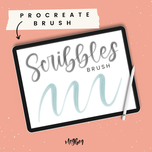 The Scribbles Brush | Brush for Procreate