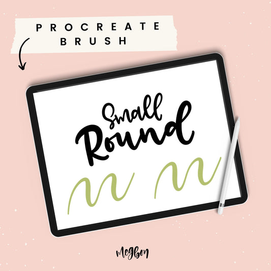 The Small Round Brush | Brush for Procreate