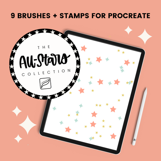 All Stars Brush Collection | Brushes for Procreate