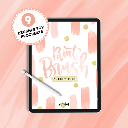 Paint Brush Variety Pack | Brushes for Procreate